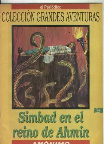 El Periodico: Grandes Aventuras volumen 1 numero 18: Simbad en el reino de Ahmin