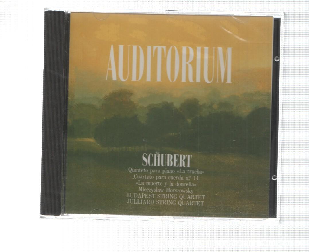 CD: Auditorium. Schubert - La trucha, La muerte y la doncella