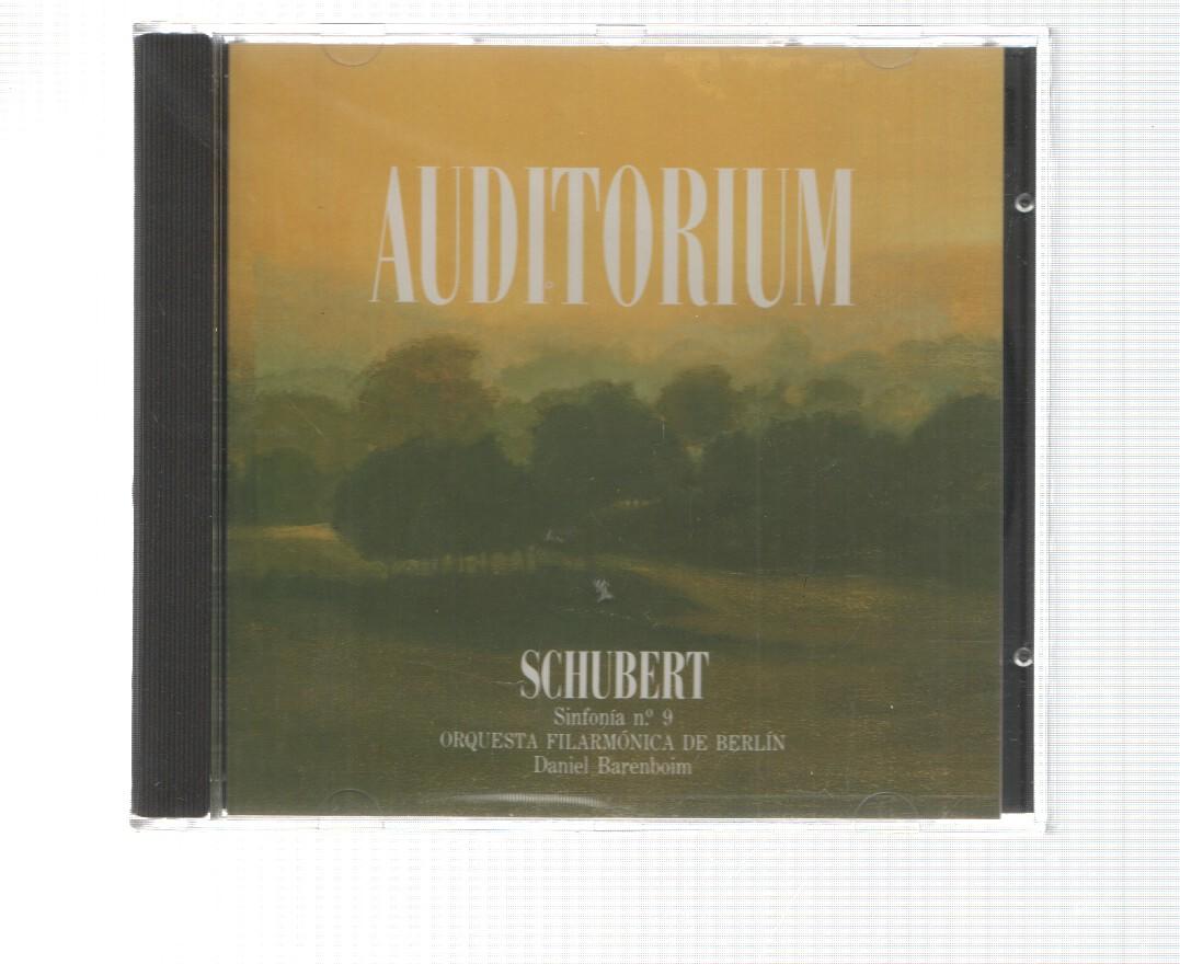 CD: CBS Sony: Auditorium. Schubert - Sinfonia num 9 - Daniel Barenboim