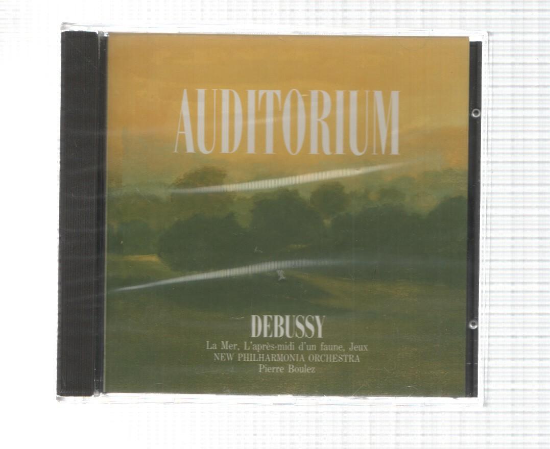 CD: Sony CBS: Auditorium. Debussy - La Mer, l'apres-midi dun faune. Boulez