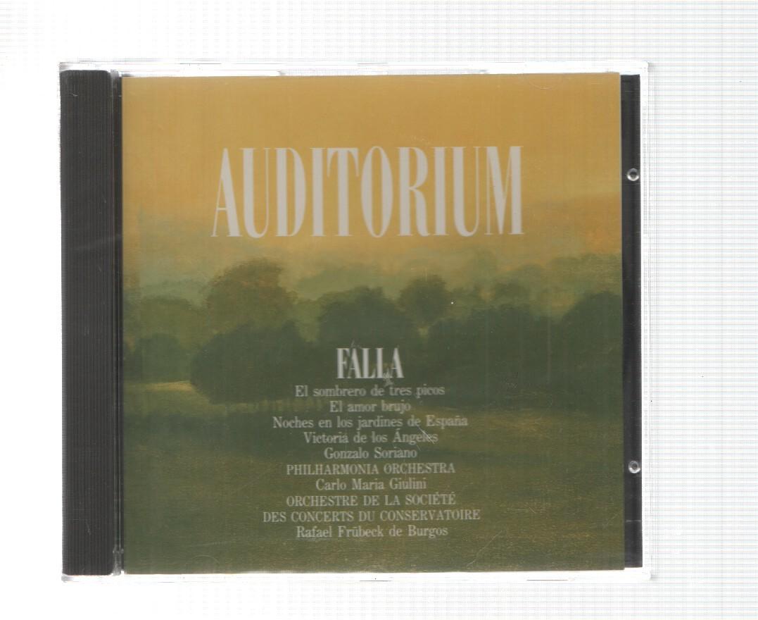 CD: Emi: Auditorium. Falla - El sombrero de tres picos, El amor brujo - Giulini