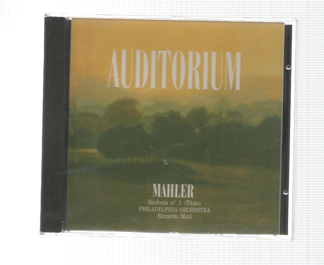 CD: Emi: Auditorium. Mahler - Sinfonia num 1 Titan. Riccardo Muti