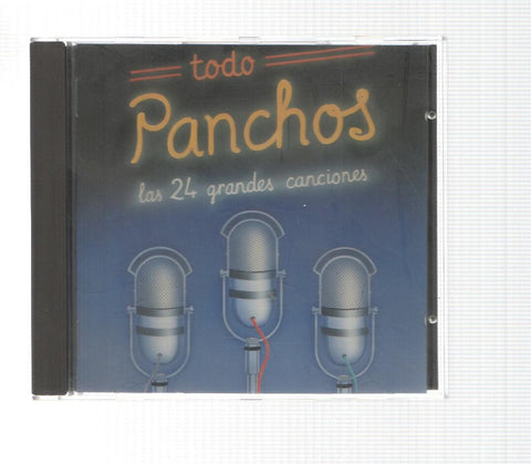 CD: CBS: Los Panchos - Todo Panchos, las 24 grandes canciones. Si tu me dices ven, Contigo aprendi, Pecadora