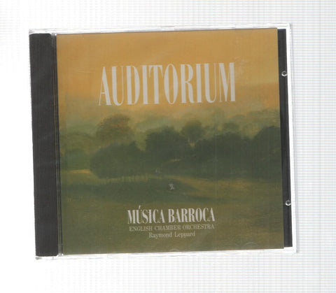 CD: CBS Sony: Auditorium. Seleccion de Musica barroca - Leppard