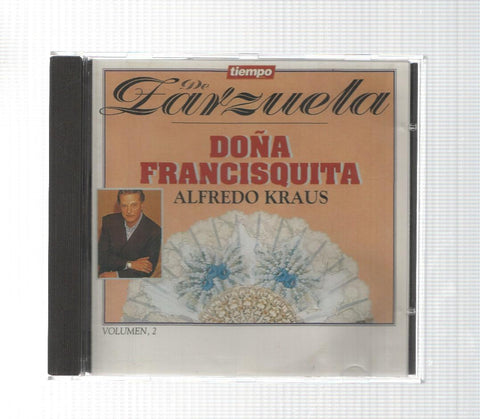 CD: Tiempo: Tiempo de Zarzuela num 8. Doña Francisquita vol 2 - Alfredo Kraus