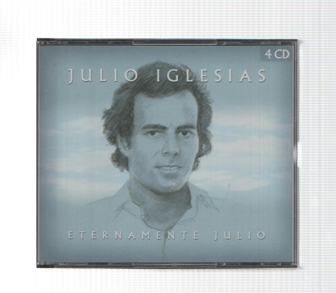 4 CD: RCA: Eternamente Julio - Julio Iglesias. Contiene 4 discos. Guajira Guantanamera, En un rincon del desvan