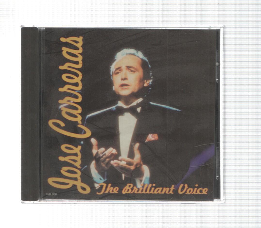 CD: mcps: Jose Carreras - The Brilliant Voice - Che gelida manina, Recondita armonia, Scena Della Borsa