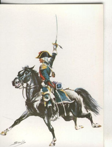 Postal antigua Ejercito Español serie 1 numero 05