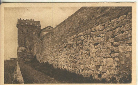 Postal B/N 0265 : Muralla i Torre de L,Arquebisbe en Tarragona