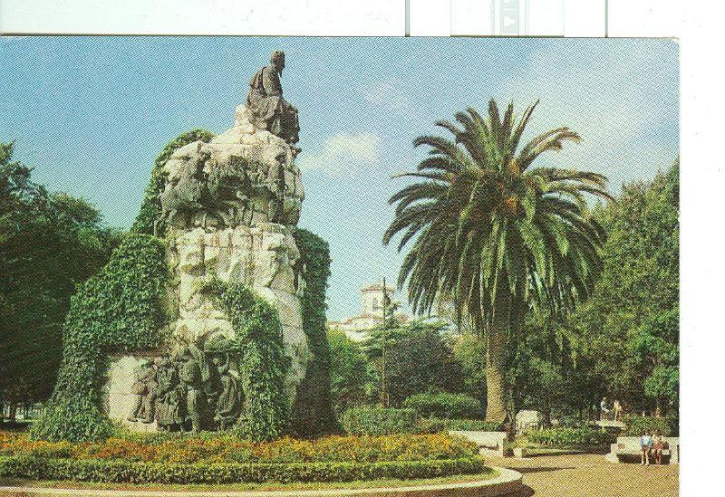 Postal 6560 : Santander, monumento a Jose Maria de Pereda