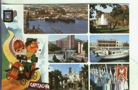 Postal 001426:  Cartagena, vistas varias