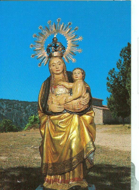 Postal 012676: Virgen de las Naves de Quintanila del coco (Burgos)