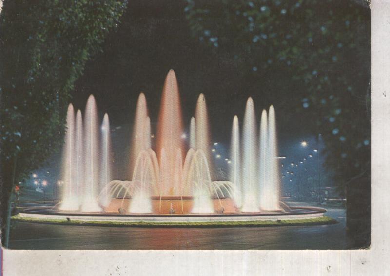 Postal 012726: Fuente de la plaza de San Juan de la Cruz en Madrid