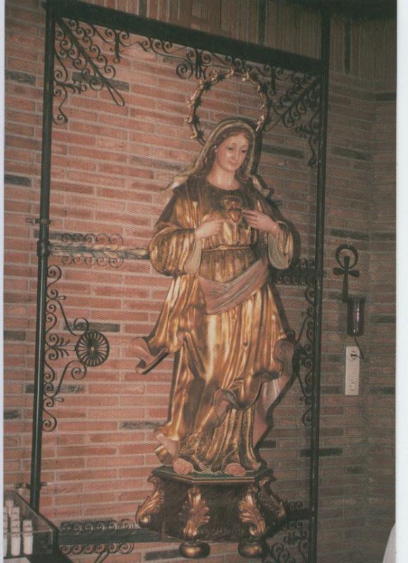Postal 012827: Virgen Corazon de Maria (PP Claretianos-Palencia)