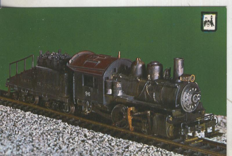 Postal 012903: Tren Serie 1ª numero 05: Locomotora Maniobra Baltimore & Ohio