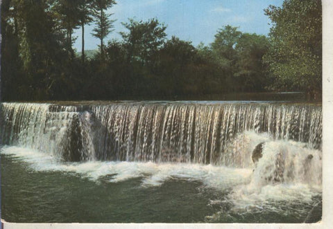 Postal 014887: Cascada en el rio Miera en Santander