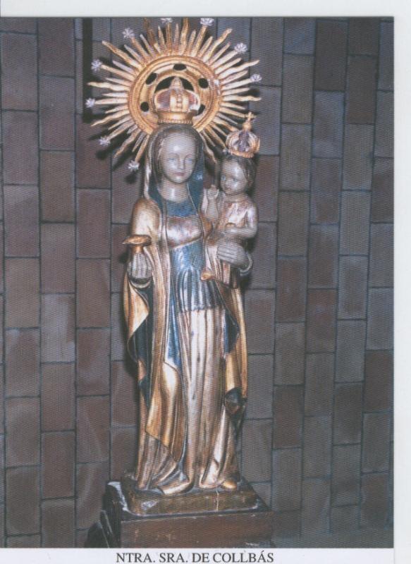 Postal 015447: Virgen Nuestra Señora de Collbas