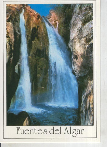 Postal 015721: Fuentes del Algar en Callosa de EnSarria. alicante
