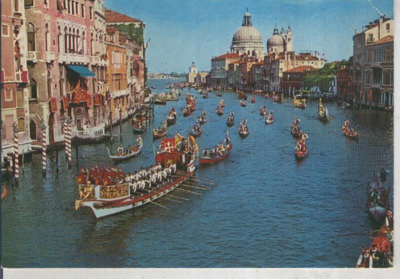 Postal 015845: Regata historica en Venecia, Italia