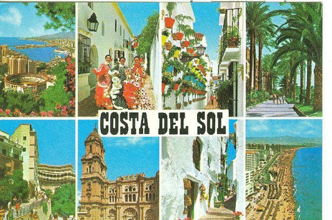 Postal 006220: Vistas de la Costa del Sol