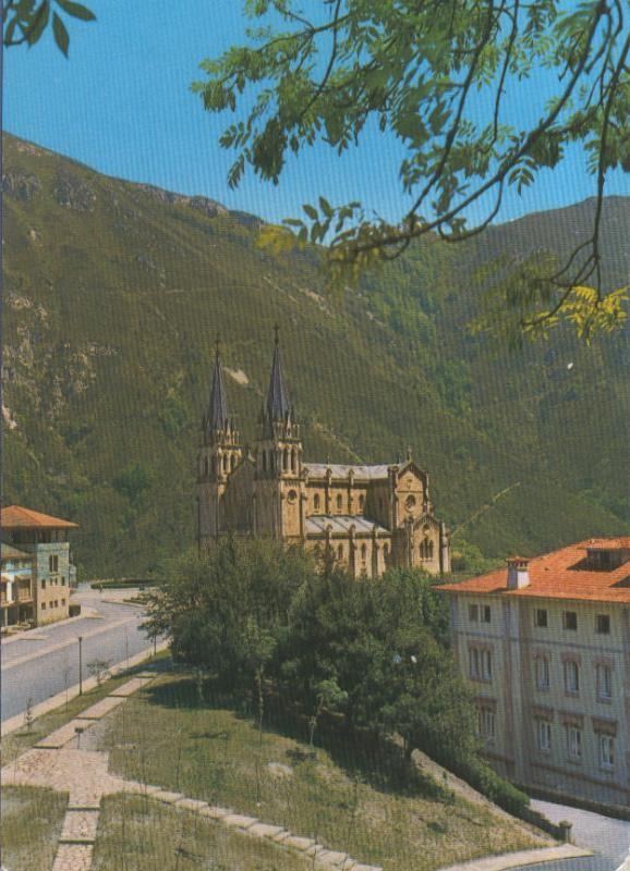 Postal 016113: La Basilica de Covadonga, Asturias