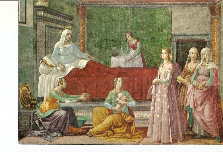 Postal 021192 : The nativity of S. John the Baptits - Firenze