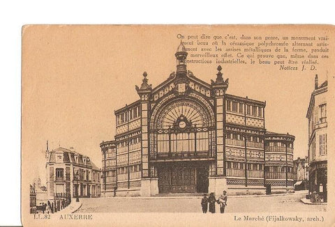 Postal 022360 : Le Marche. Auxerre