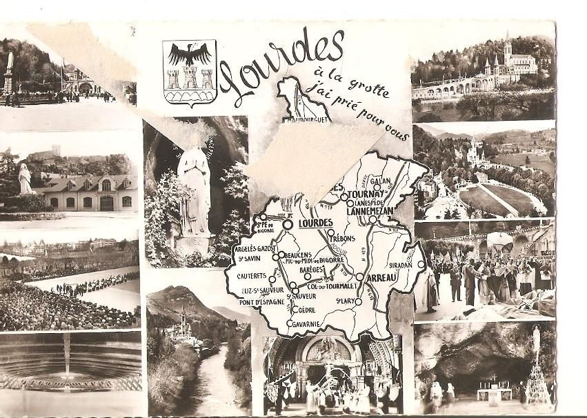 Postal 023711 : Lourdes Centre Mondial de pelerinage