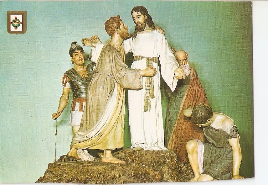 Postal 023836 : El Prendimiento. Miguel Torija. Semana Santa Zamora