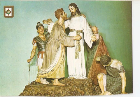 Postal 023836 : El Prendimiento. Miguel Torija. Semana Santa Zamora