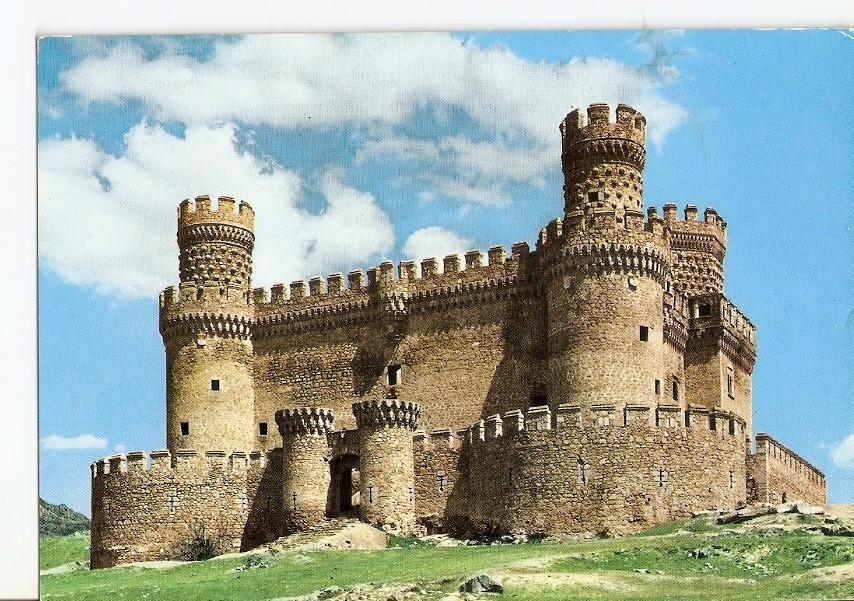 Postal 024706 : De Manzanares el Real (Madrid). Castillos de España