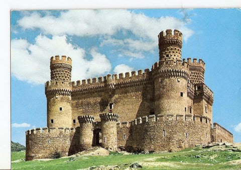 Postal 024706 : De Manzanares el Real (Madrid). Castillos de España