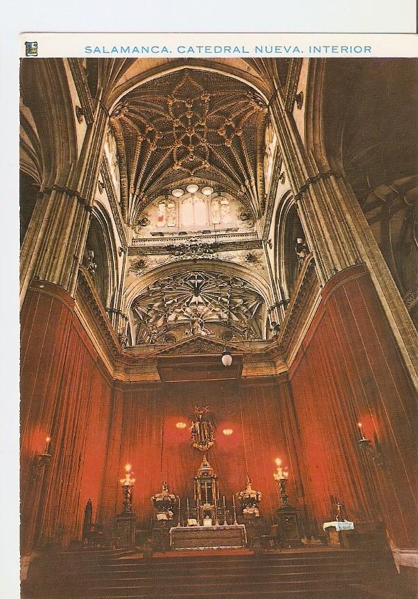 Postal 026037 : Catedral Nueva interior. Salamanca