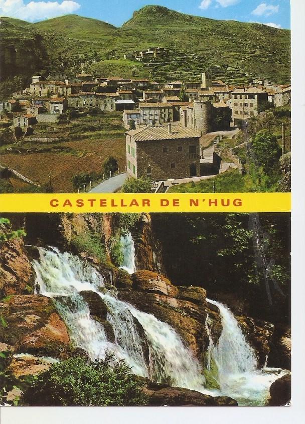 Postal 031177 : Castellar de NHug (Barcelona). Pirineo Catala. Fonts del Llobregat