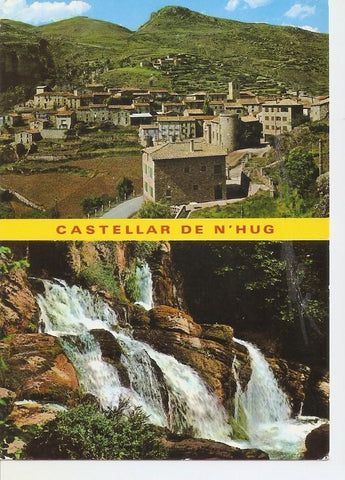Postal 031177 : Castellar de NHug (Barcelona). Pirineo Catala. Fonts del Llobregat