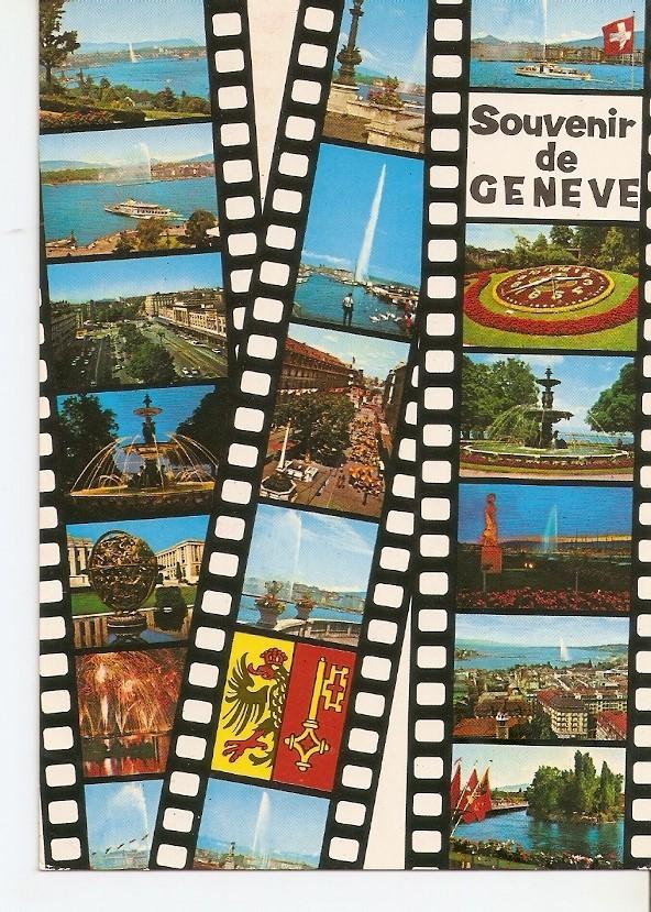 Postal 031713 : Sovenir de Geneve