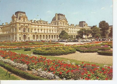 Postal 032000 : Paris. Le Louvre et ses jardins