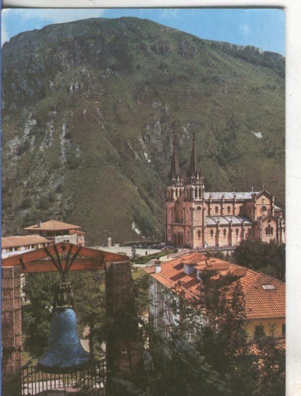 Postal 004912 : La Campana y la Basilica de Covadonga