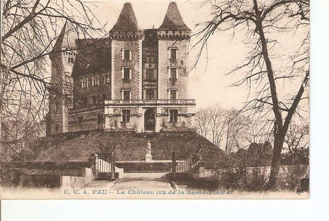 Postal 035884 : Pau - Le Château (vu de la Basse-Plante)