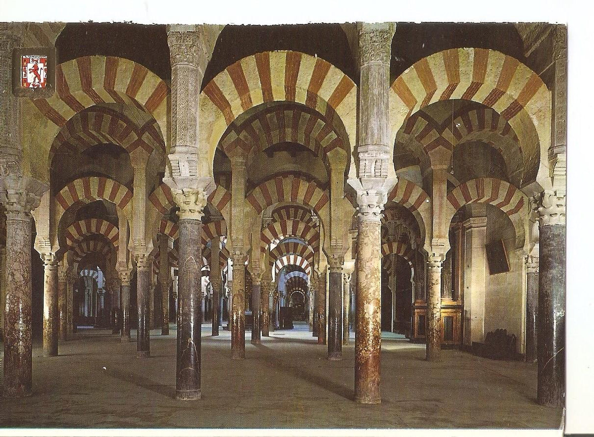 Postal 038155 : Cordoba. Mezquita Catedral. Laberinto de Columnas