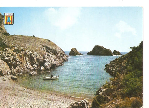 Postal 038405 : La Escala. Costa Brava (España). Cala Furriola