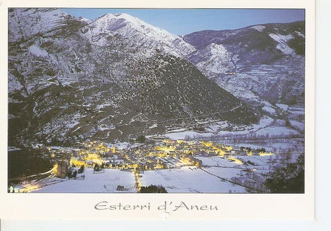 Postal 038955 : Pirineu Catala. Esterri dAneu - Pallars Sobira (Lleida)