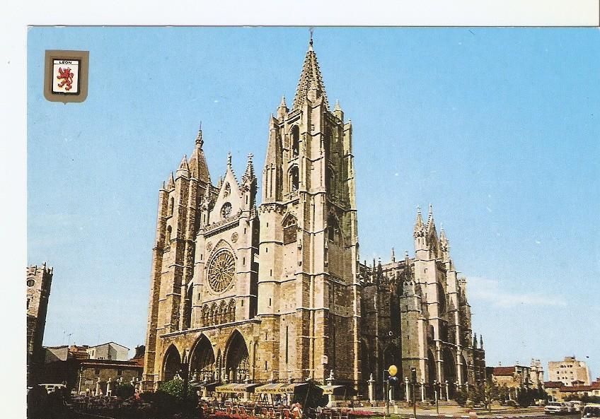 Postal 040600 : Leon. Catedral. Vista general