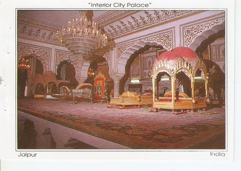 Postal 043532 : Interior City Palace Jaipur