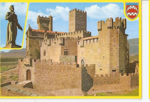 Postal 045256 : Javier (Navarra). Castillo y Santo