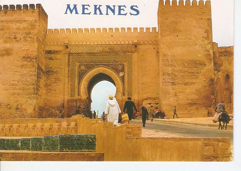 Postal 045459 : Meknes. Porte Bardaine XVI siecle