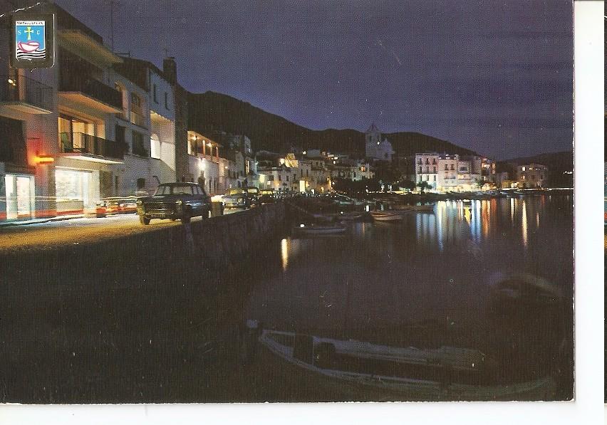 Postal 045538 : Port de la Selva (Costa Brava). Vista nocturna