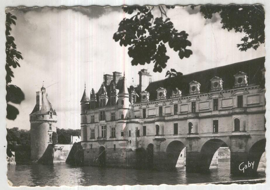 Postal-Postcard 17501: CHATEAUX DE LA LOIRE -  Chenonceaua  Le Chateau ( Matasellos de Blere)