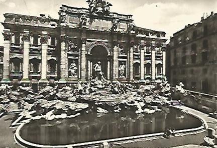 Postal 53455: ROMA. Fontana de Trevi