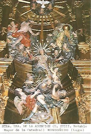 Postal 53659: NUESTRA SEÑORA DE LA ASUNCION. Mondoñedo Lugo